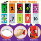 JOYIN 13 Pcs Halloween Carnival Bean Bag Toss Game with Tin Cans and Beanbags for Kids & mature-themeds Indoor Outdoor Carnival Party Games  Birthday Party Game  Halloween Gathering Party Supplies