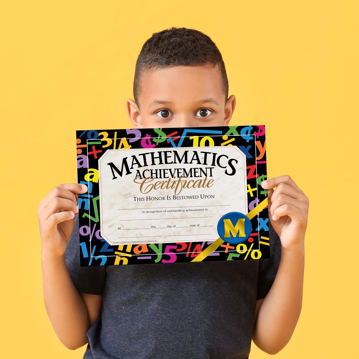 Hayes Mathematic Achievement Certificate, 8.5'' X 11'', Pack Of 30