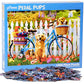 Vermont Christmas Company Pedal Pups Jigsaw Puzzle 1000 Piece