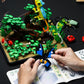 Enjbrick Flowers Botanical Butterfly Garden Building Set For Adutls,Animals Insect Tank Building Toy Set For Boys And Girls 12 Years Up 1284 Pcs