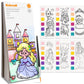 Paint With Water Coloring Books For Kids, Princess Pocket Mess Free Watercolor Painting Kit, Water Color Paint Set Arts And Craf