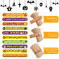 Frienda 40 Pcs Halloween Slap Bracelets Halloween Party Supplies And Decorations Halloween Bracelet With Pumpkin Bat Spider Pattern Kids' Play Bracelets For Office Home School Halloween Party Gifts