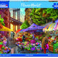 White Mountain Puzzles - Flower Market - 1000 Piece Jigsaw Puzzle for mature-themeds