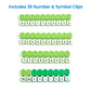 LEARN MY NUMBERS FINE MOTOR CLIPS