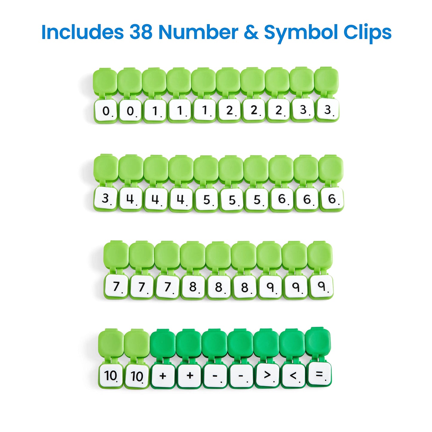 LEARN MY NUMBERS FINE MOTOR CLIPS