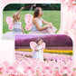 Chivao 15 Set Princess Fairy Wings Set 15 Pcs Butterfly Wings For Girls Butterfly Angel Wings 15 Pcs Fairy Wands Butterfly Costu