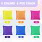 Jenaai 48 Pcs Nylon Bean Bags Colorful Bean Bag  2.6  x 2.6  Bean Bags(Bright Color  Classic)