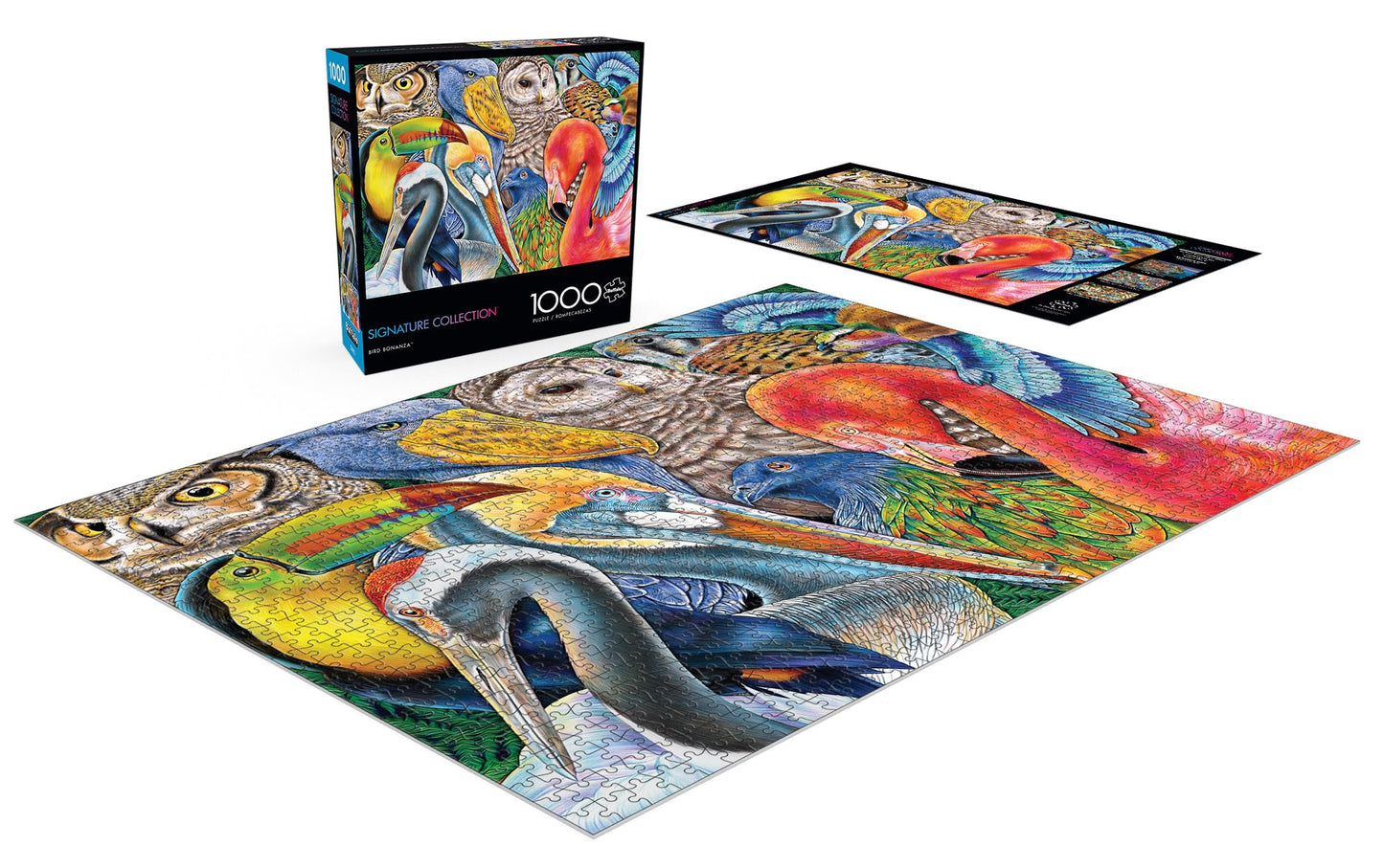 Buffalo Games - Tim Jeffs - Bird Bonanza - 1000 Piece Jigsaw Puzzle For Adults -Challenging Puzzle Perfect For Game Nights - Finished Size Is 26.75 X 19.75