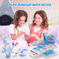 Kids Makeup Sets for Girls, 66pcs Real Cosmetic for Kids Toys with Mirror, Princess Washable Girls Makeup Kit, Non-Toxic & Safe