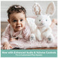 Gund Baby Flora The Bunny Animated Plush, Singing Stuffed Animal Toy For Ages 0 And Up, Cream, 12'' (Styles May Vary)