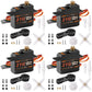 Miuzei 21G Micro Servo Motor Metal Geared Mini Digital Servo Kit With 25T Horn For 1/14 1/16 1/18 Rc Car Robot Helicopte (4)