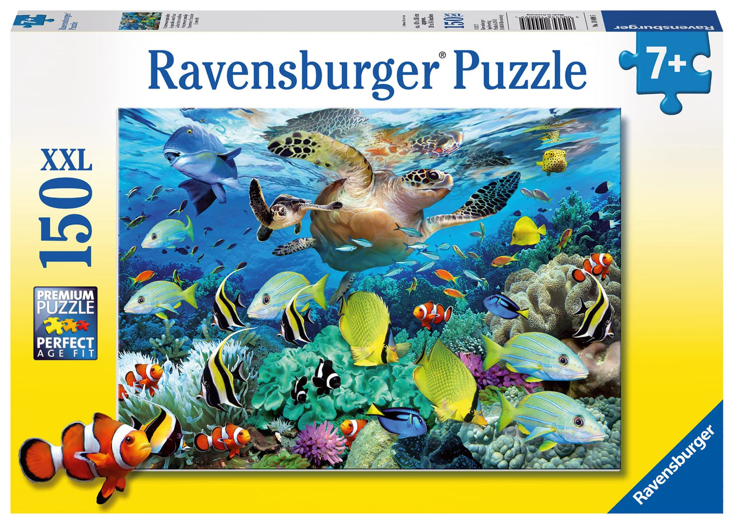 Ravensburger Underwater Paradise Jigsaw Puzzle - 150 Unique Pieces | Engaging And Educational Toy And Anti-Glare Surface | Ideal Gift For Kids | Fsc Certified And Climate Pledge Friendly