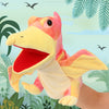 Cuteoy Plush Pterosaurus Hand Puppet Stuffed Animal Toy Open Movable Mouth Creative Role Play Storytelling Dinosaur Plushies Gifts For Kids Toddlers Birthday Christmas