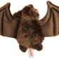 Aurora® Adorable Mini Flopsie™ Bat Stuffed Animal - Playful Ease - Timeless Companions - Brown 8 Inches