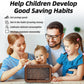 4-In-1 Piggy Bank For Adults Kids - Fully Assembled Wooden Money Saving Challenge Box($1000/$3000/$5000/$10000) - Money Bank Wit