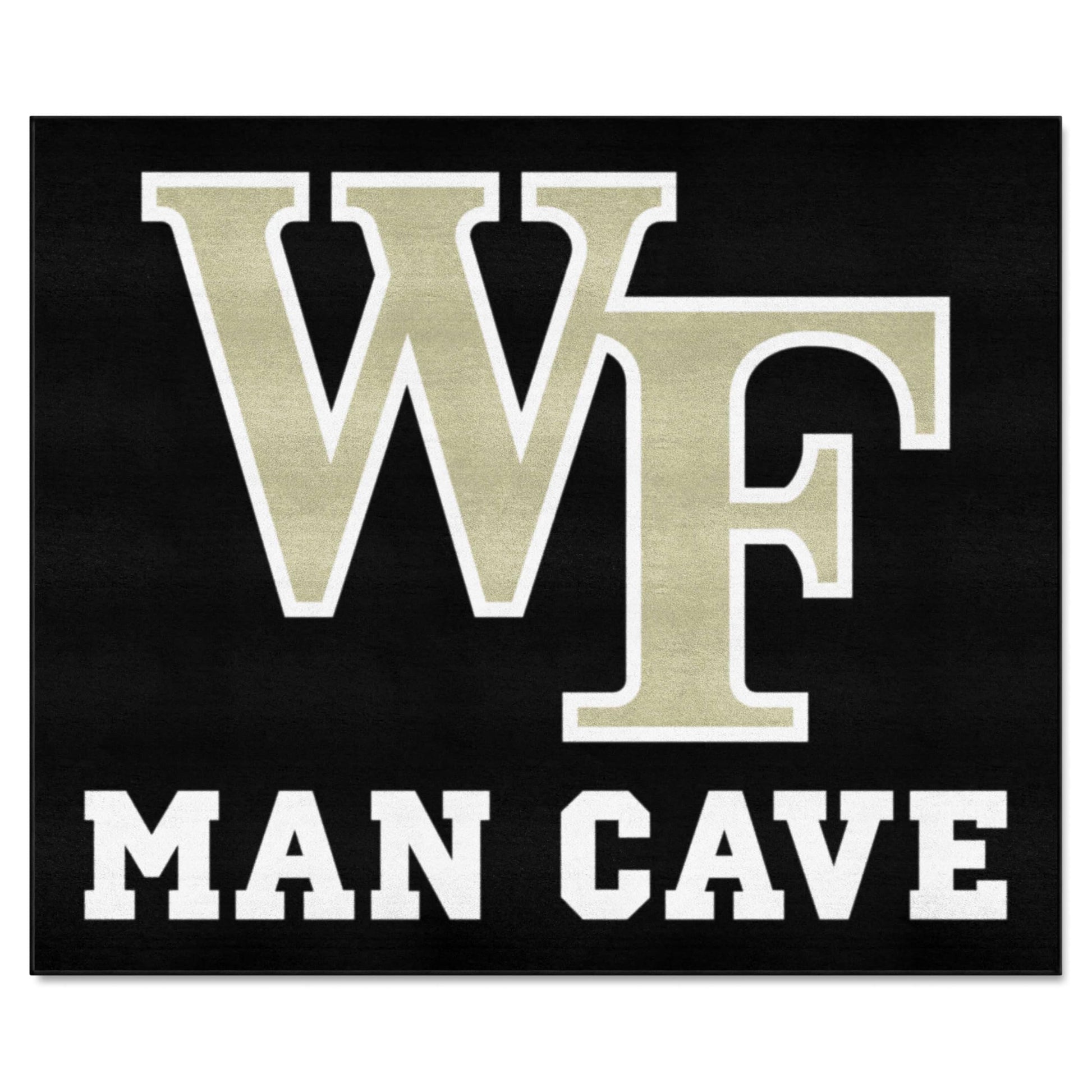 FANMATS 17351 Wake Forest Demon Deacons Man Cave Tailgater Rug - 5ft. x 6ft. Sports Fan Area Rug, Home Decor Rug and Tailgating 