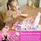 Kids Makeup Kit for Girl - Kids Makeup Kit Toys for Girls,Play Real Makeup Girls Toys, Washable Make Up for Little Girls, Non To