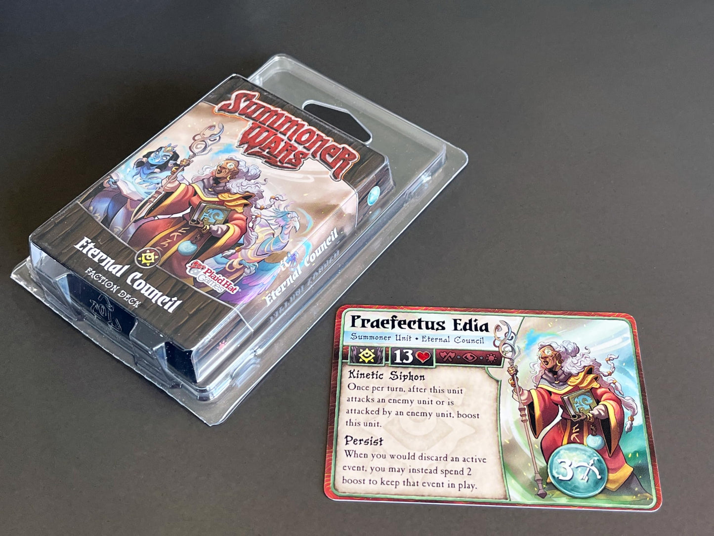 Plaid Hat Games Eternal Council Faction Deck – Ready-To-Play Expansion For Strategy Card Game – 2 Players, Ages 9+ – Requires Summoner Wars Master Or Starter Set