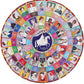 Eeboo: Piece And Love Votes For Women 500 Piece Round Circle Jigsaw Puzzle, Puzzle For Adults And Families, Glossy, Sturdy Pieces And Minimal Puzzle Dust