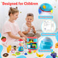 PLAY Kitchen Appliances Toys Set, Pretend Play Kids Kitchen Playset with Coffee Maker, Toy Blender and Play Foods, with Realisti