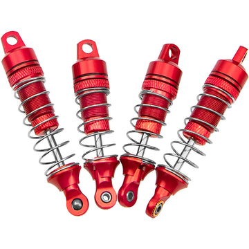 4Pack Vgoohobby Shock Absorber Front Rear Damper Suspension Compatible With 1/18 Losi Mini T 2.0 Mini-B 2Wd Rc Stadium Upgrade P