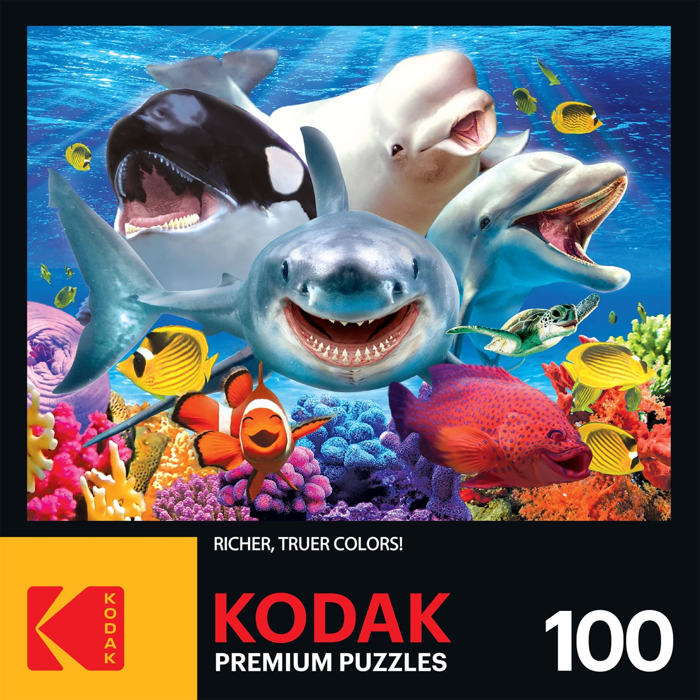 RoseArt - Kodak enhanced - Ocean LOL - 100 Piece Jigsaw Puzzle for mature-themeds