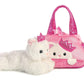 Aurora Fashionable Fancy Pals Peek-A-Boo Princess Kitty Stuffed Animal - On-The-go Companions - Stylish Accessories - Multicolor 7 Inches