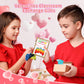 24 Pack Kids Valentines Day Cards With Mini Pop Fidget Keychain Valentines Day Gifts For Kids Classroom School, Valentines For K