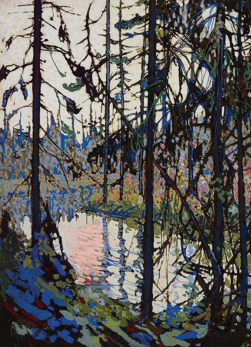 Study For Northern River By Tom Thomson