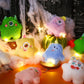 Hungdao 12 Pcs Easter Plush Keychain Bulk Mini Plush Small Stuffed Animal Bulk Back To School Gifts Stocking Stuffers For Kids Goodie Bag Fillers Devil Theme Party Favors