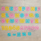 Colorations Alphabet & Number Cutter Set - 41 Pieces
