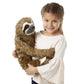 Melissa & Doug Plush Sloth Stuffed Animal, 12"W x 14.5"H, Multi-color, Model 8808