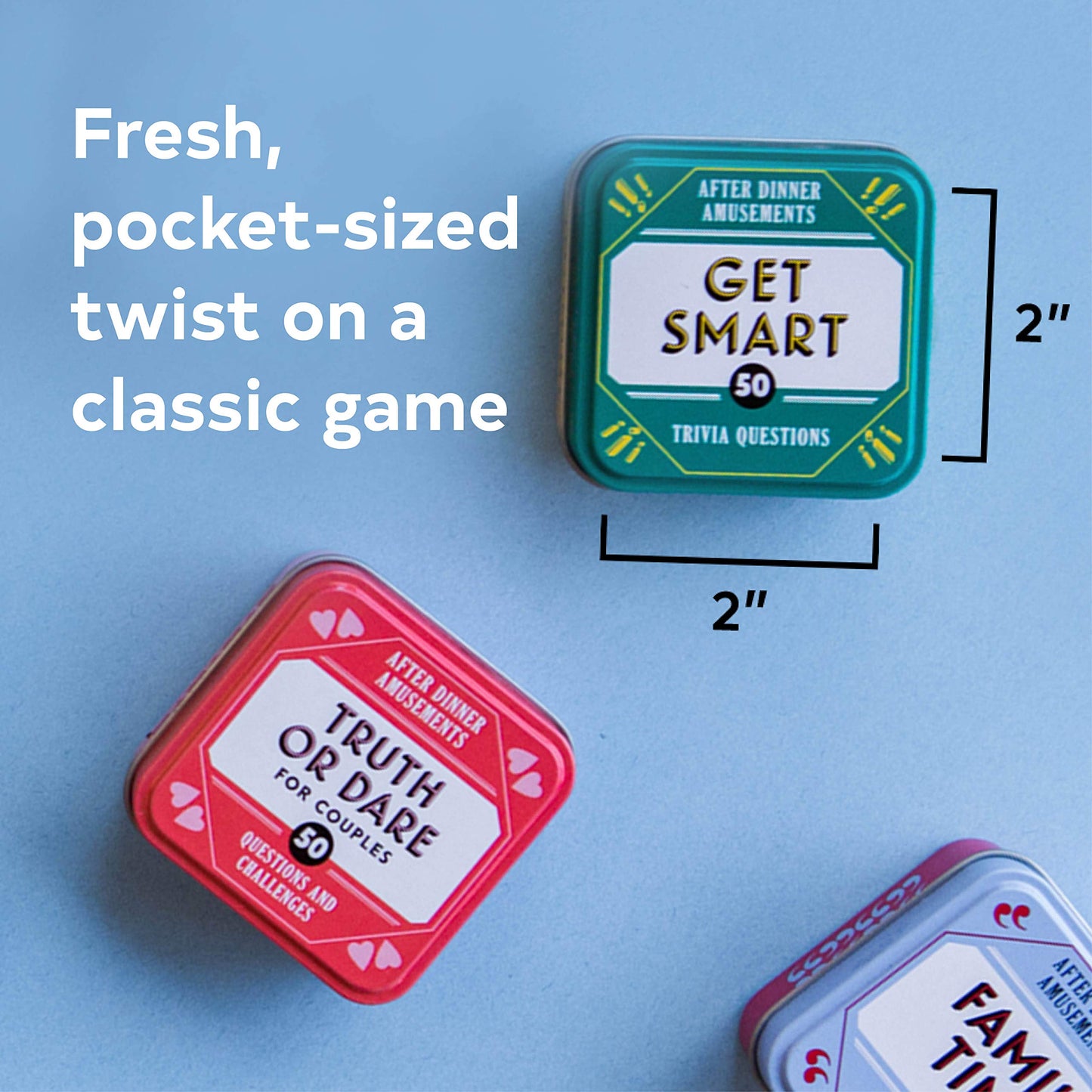Chronicle Books After Dinner Amusements Conversation Game - Do You Remember? - Small Tin - 50 Questions for Family & Friends