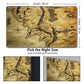 for MTG Card Playmat with Zone,Game Play Mat for MTG TCG 24 x 14 inches,Non-Slip Play Mat for Commander Board RPG CCG Game TCG O