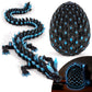 Waaaandefu 3D Printed Dragon Glow in The Dark with Matching Egg - UV Reactive 3D Printed Dragon Egg Set - Upgraded 2025 Collecti