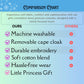 Cokos Box Girls Coronation Dress Costume Cape Gloves Tiara Crown Accessories Kids Princess Set, 3 Years, Blue-Purple, 3T