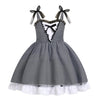 Kids Girls Halloween Costume Black and White Green Striped Stripes Block Ruffle Lace Tulle Dress Up Outfit Toddler Cosplay Fancy