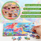 Lelemon Puzzles For Kids Ages 4-8, 60 Piece Puzzles For Kids Ages 3-5 In A Metal Box,Educational Puzzle Games Kids Puzzles, Childrens Puzzles Jigsaw Puzzles Toys Gifts For Girls And Boys