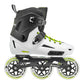 Rollercutting edge Lightning 110 Unisex mature-themed Urban Inline Skate  White and Black