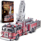 Piececool 3D Metal Puzzles For Adults, Ladder Truck Fire Engine Model Kits Building, Challenge To Assemble Diy Craft Kits, Best