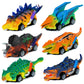 Dinosaur Toys 6 Pcs Pull Back Cars Dinosaur Toys for Kids 3-5 Toddler Boy Toys Age 3 4 5 and Up Dinosaur Car Toys for 3-7 Year O
