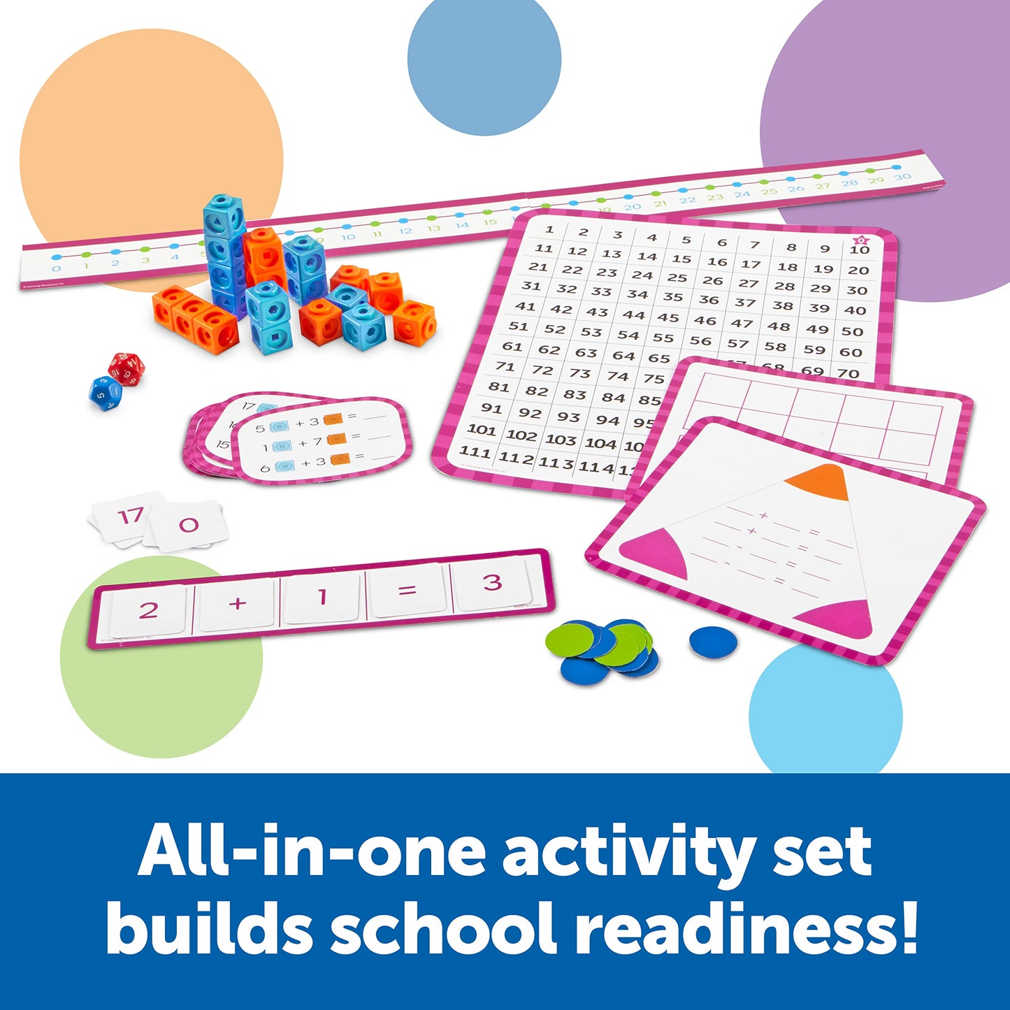 Skill Builders! 1St Grade Addition & Subtraction, Homeschool Curriculum, First Grade Learning Games, First Grade Learning Materials,Back To School, 109 Pieces, Age 6+