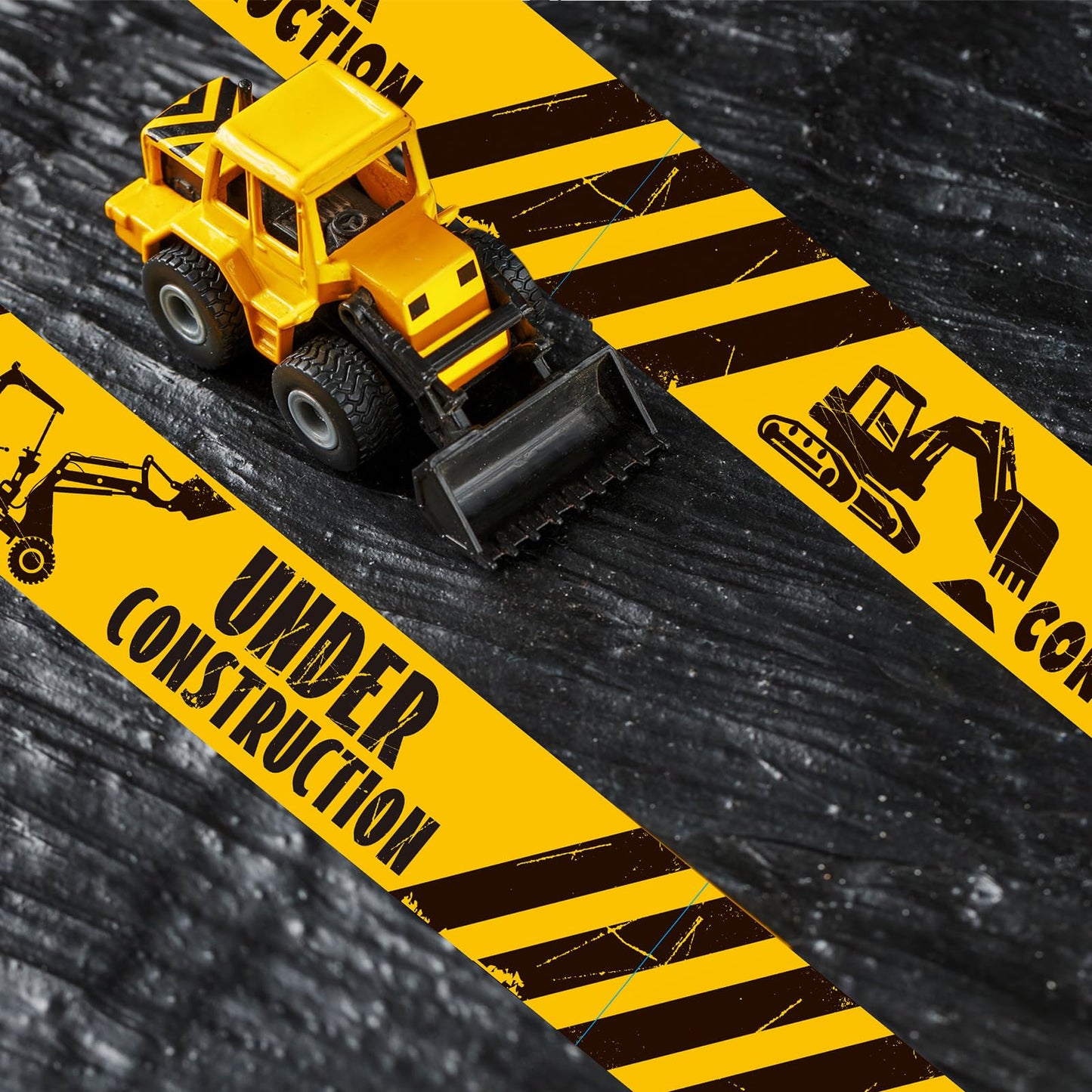 Nuanchu 2 Rolls 3 x 98 Feet Under Construction Party Tape Decorations Construction Zone Tape Birthday Party Supplies Favors fo