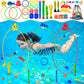 Anytin Pool Rings Diving Toys - 38Pcs Swimming Thru Pool Diving Game Toys,Pool Toys Or Kids Ages 4-8-12,With Diving Rings,Diving