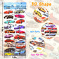 Shangrla Race Car Stickers For Kids Boys 3D Puffy Racecar Stickers For Toddlers, Puffer Bubble Racing Sticker, Reusable Cool Puff Sports Car Sticker, Party Favors 4 Sheet.