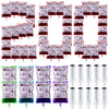 Nuenen 200 Pcs Halloween Blood Bags For Drinking, Vampire Party Drinking Pouches, Juice Puree Bag Reusable Energy Drink Containe