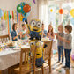 Anagram Minions Stacker Balloon - 61" Rubber - Blue, Yellow, Orange, White - Model 10118429