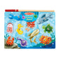 Melissa & Doug Magnetic Wooden Fishing Game And Puzzle With Wooden Ocean Animal Magnets