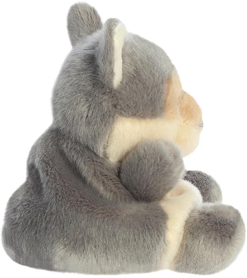 Aurora® Adorable Palm Pals™ Lucian Wolf™ Stuffed Animal - Pocket-Sized Play - Collectable Fun - Gray 5 Inches