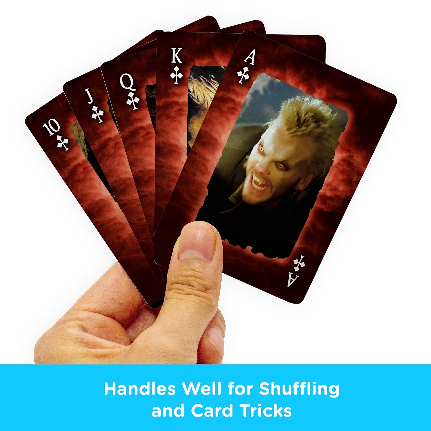 Aquarius Lost Boys Playing Cards - Lost Boys Movie Themed Deck Of Cards For Your Favorite Card Games - Officially Licensed Lost Boys Merchandise & Collectibles 2.5 X 3.5